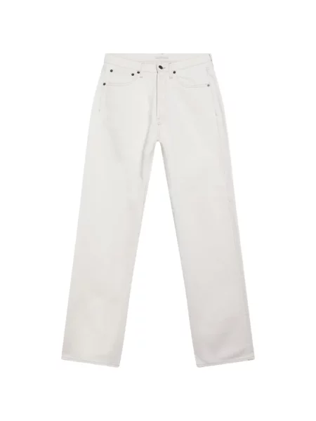 Blugi Prada cu 5 buzunare alb