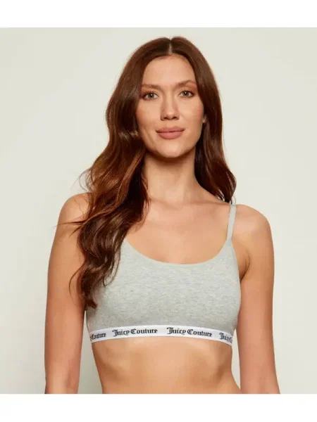 Juicy Couture Melltartó felső Ren szürke