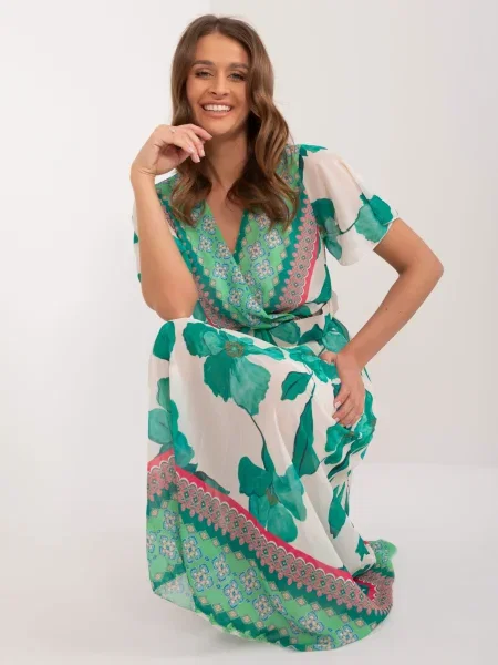 Rochie Fashionhunters de costum verde