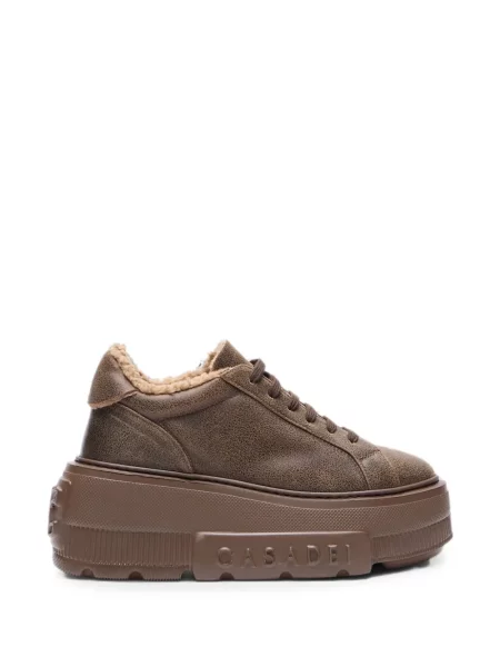 Sneakerși Casadei maro