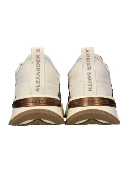 Sneakersy Alexander Smith skórzane beżowe