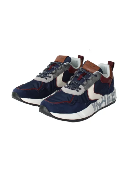 Sneakersy Voile Blanche zamszowe niebieskie