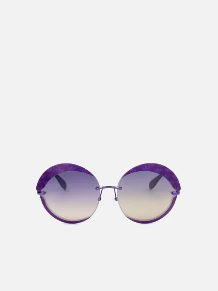ADIDAS ORIGINALS Sluneční brýle Adidas Original Matte black Sunglasses fialkově modrá černé