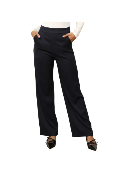 Pantaloni La Modeuse albastru