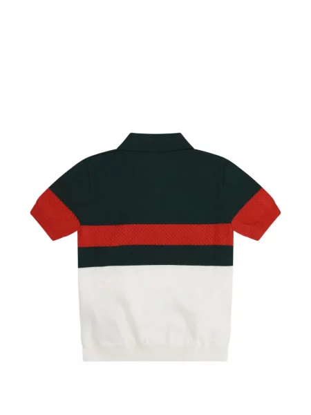 Koszulka polo dziecięca Gucci zielona