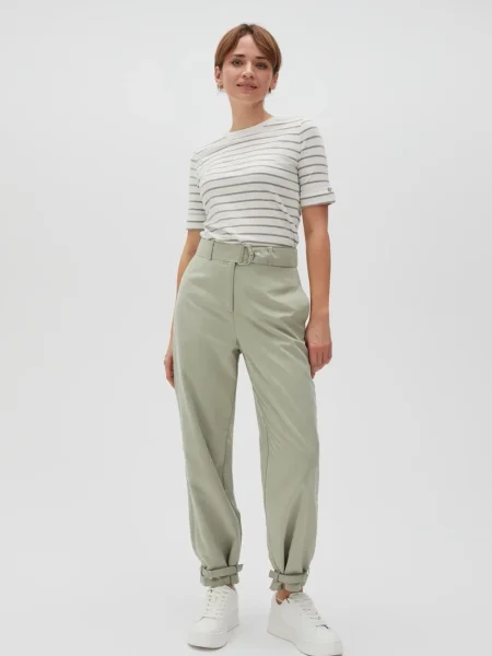 Pantaloni Marisse alb