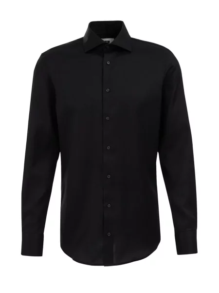 WE Fashion Společenská košile černá