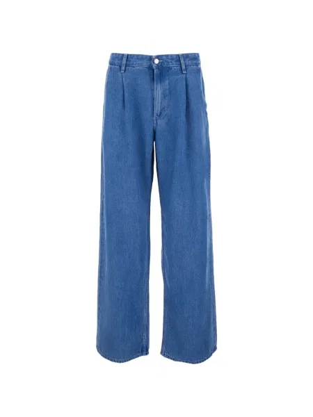 Дънки с широки крачоли Won Hundred синьо