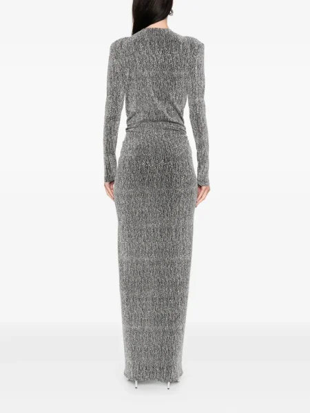 Rochie Simona Corsellini de costum argintiu