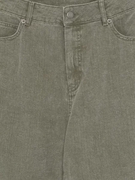 Pantaloni Soeur cu cataramă verde