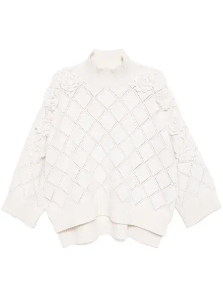 Pulover Elie Saab cu model floral