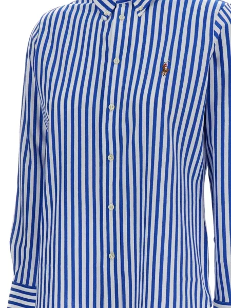 Blugi Polo Ralph Lauren cu autograf cu dungi albastru