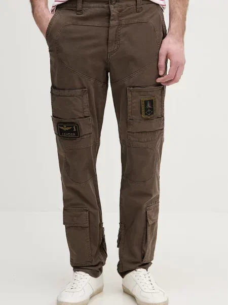 Aeronautica Militare hlače rjava