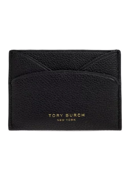 Portfel Tory Burch skórzany czarny