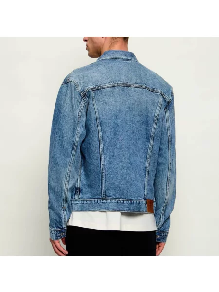 Calvin Klein Jeans Kurtka jeansowa Classic niebieski