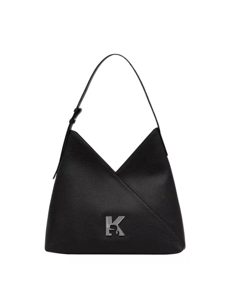 Karl Lagerfeld Jeans torebka tote skórzana czarna