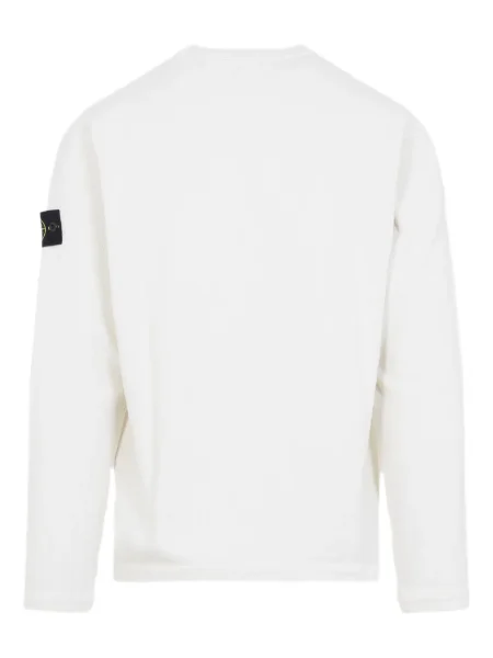 Pulover Stone Island cu strasuri alb