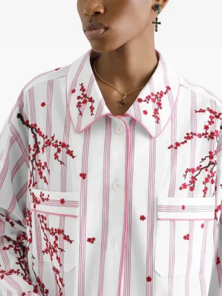Hímzett ing Dolce & Gabbana fehér