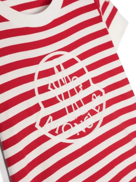 Koszulka dziecięca Moncler Enfant biała