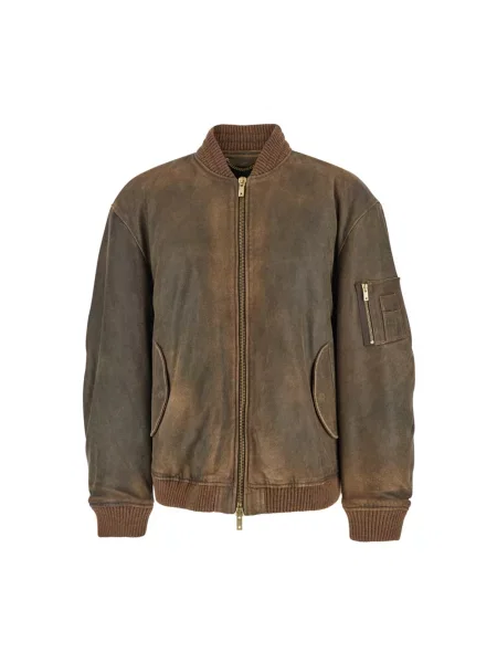 Kurtka Golden Goose wełniana brązowa