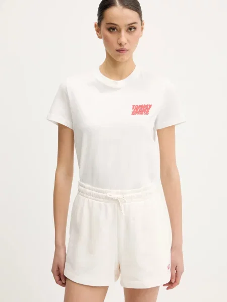 Tommy Jeans tričko bílé