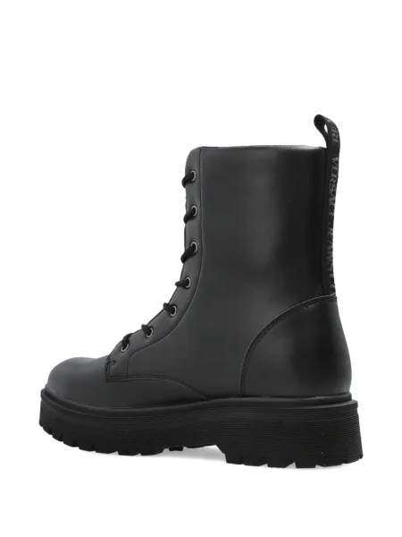 Botine Versace Jeans Couture biker negru