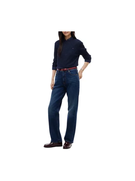 Pulover Tommy Hilfiger albastru