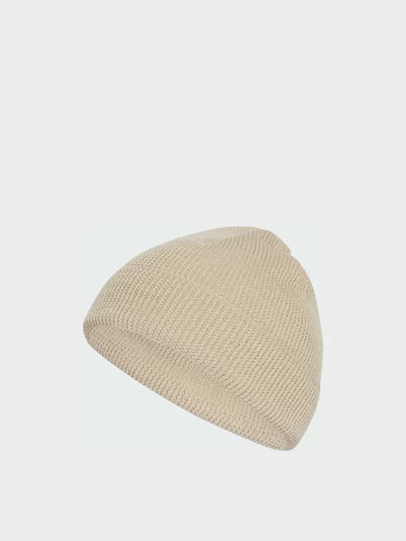 Шапка Adidas бежевая