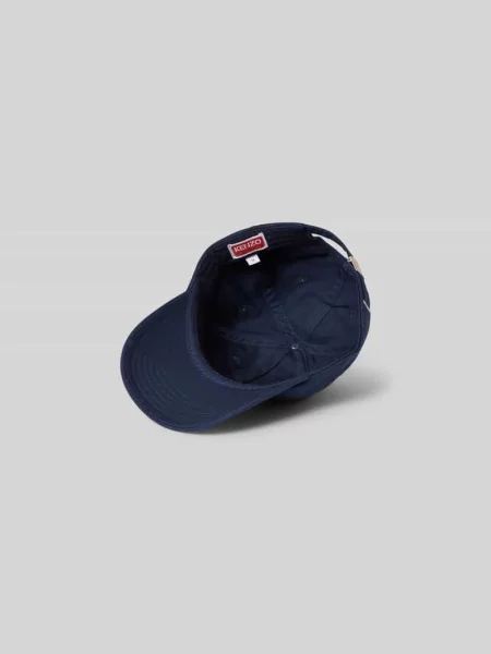 Czapka z daszkiem i naszywką z logo Kenzo granatowa