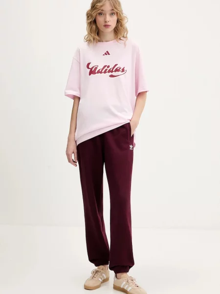 Spodnji del trenirke adidas Originals Essentials bordo