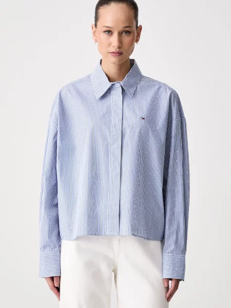Tommy Jeans koszula niebieska