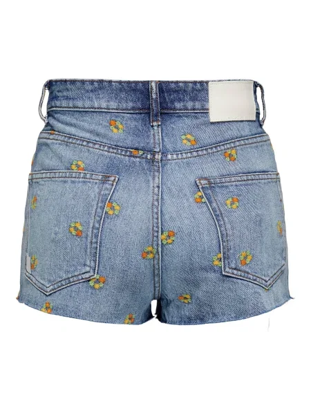 ONLY Kavbojke ROBYN moder denim / temno / svetlo zelena / jastog rumena