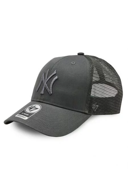 47 Brand Kšiltovka Mlb New York Yankees Branson Šedá černá