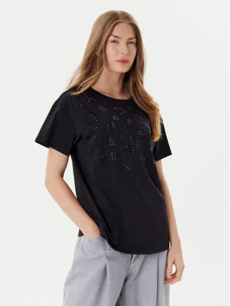 Liu Jo Sport T-Shirt μαύρο
