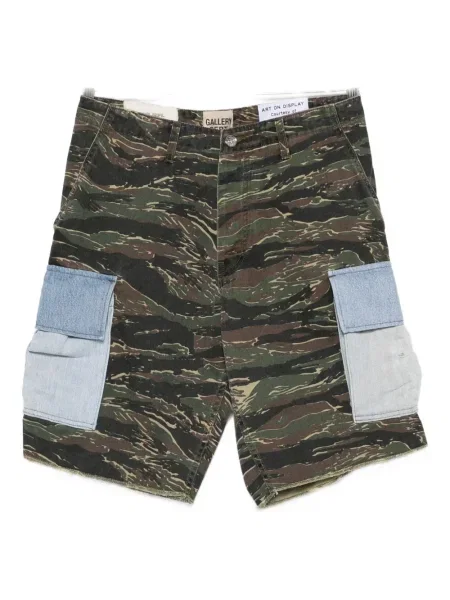 Pantaloni scurți din denim Gallery Dept. verde