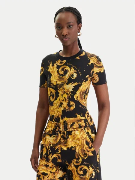 Versace Jeans Couture Marškinėliai juoda