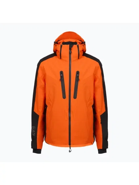 Geacă de schi pentru bărbați Emporio Armani Ski Kitzbuhel Graphic flame