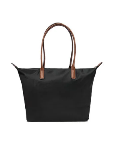 TOMMY HILFIGER Shopper táska POPETTE barna fekete
