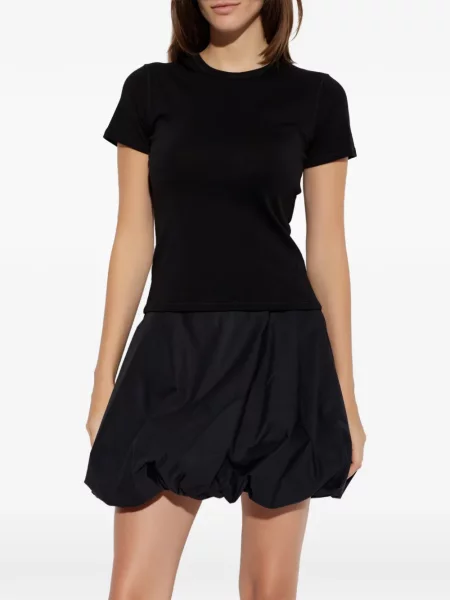 Tricou By Malene Birger scurt negru