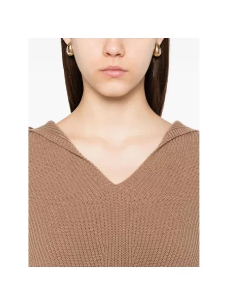 Sweter Max Mara wełniany beżowy