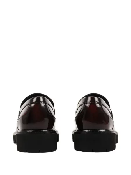 Pantofi loafer Karl Lagerfeld din piele roșu