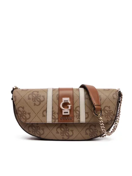 Guess Kabelka Erenia Béžová biela