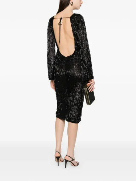 Midi ruha Dolce & Gabbana fekete