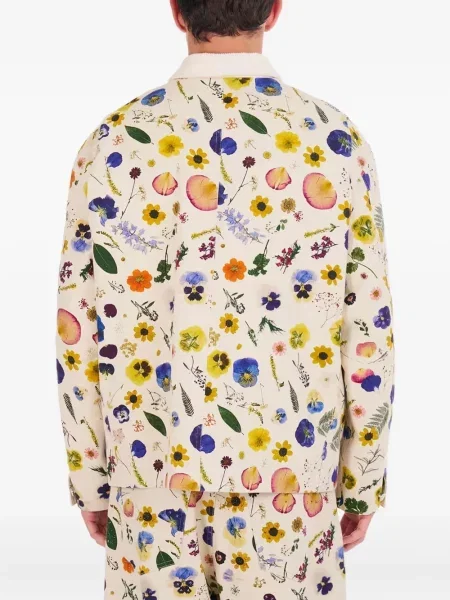 Geacă Nahmias cu model floral cu imagine