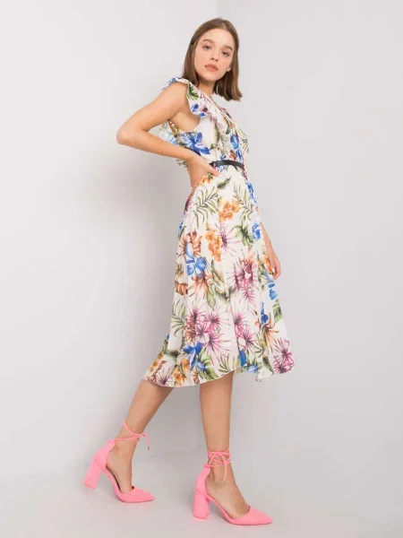 Rochie Fashionhunters de costum alb