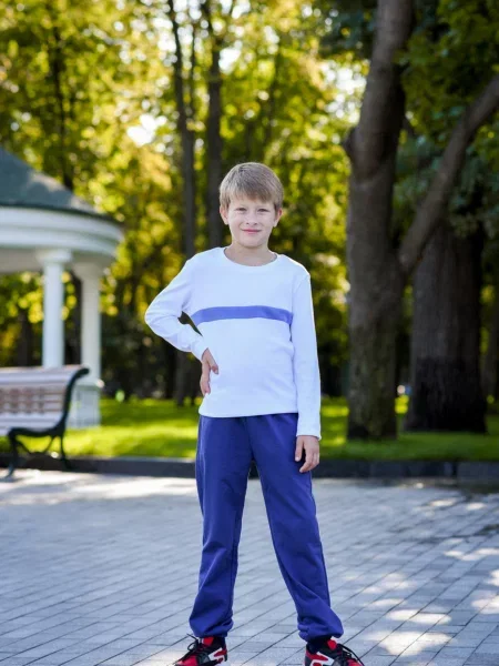 Дитячий Лонгслів ODWEEK білий