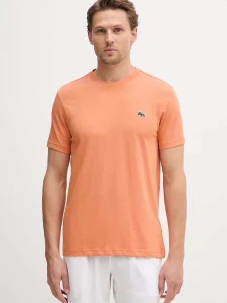 Lacoste t-shirt pomarańczowa