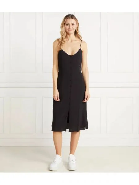 CALVIN KLEIN JEANS Rochie negru