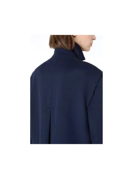 Płaszcz Weekend Max Mara niebieski