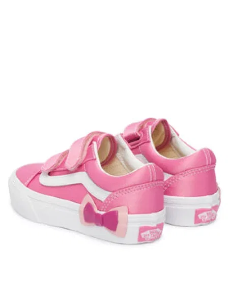 Tenis superge Vans Old Skool V Bow roza